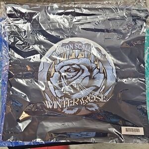 Boston Scally Co. Black Winter Rose Dust Bag